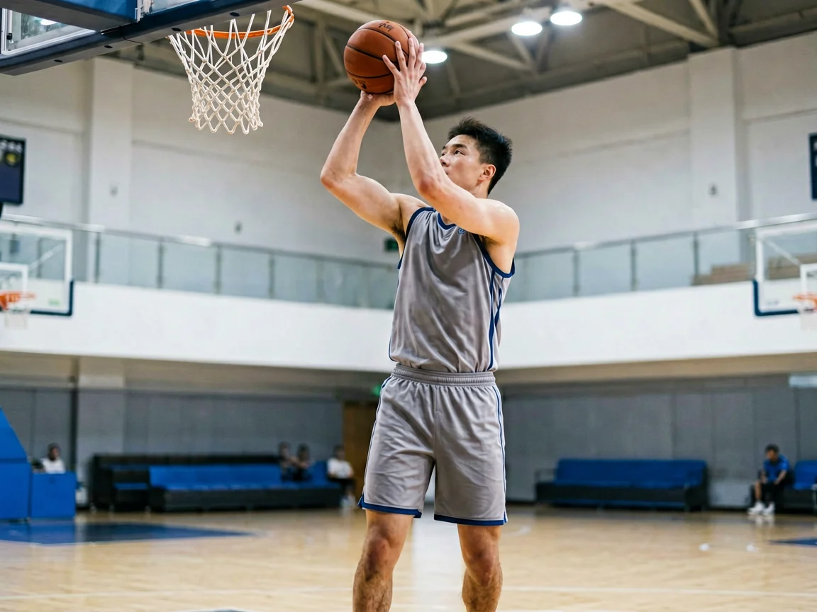 篮球赛前热身,NBA季后赛